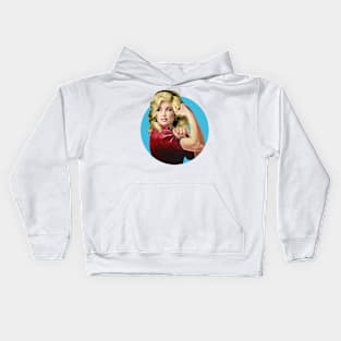 Dolly the Riveter 2 Kids Hoodie